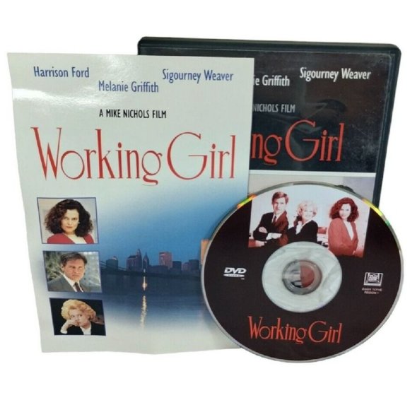 Working Girl DVD 2001 Harrison Ford Melanie Griffith Romantic Comedy Drama - Picture 1 of 3